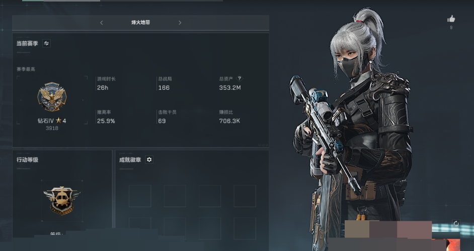 SJZPX330406三角洲行动账号详情图4